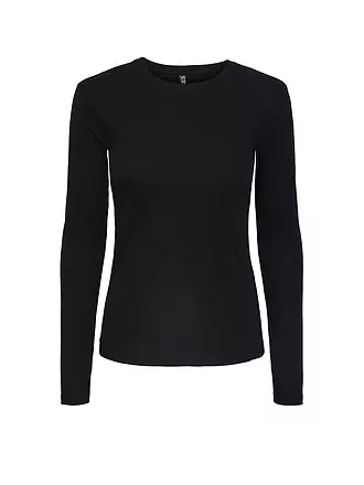 PIECES | T-shirt à manches longues PCRUKA | schwarz